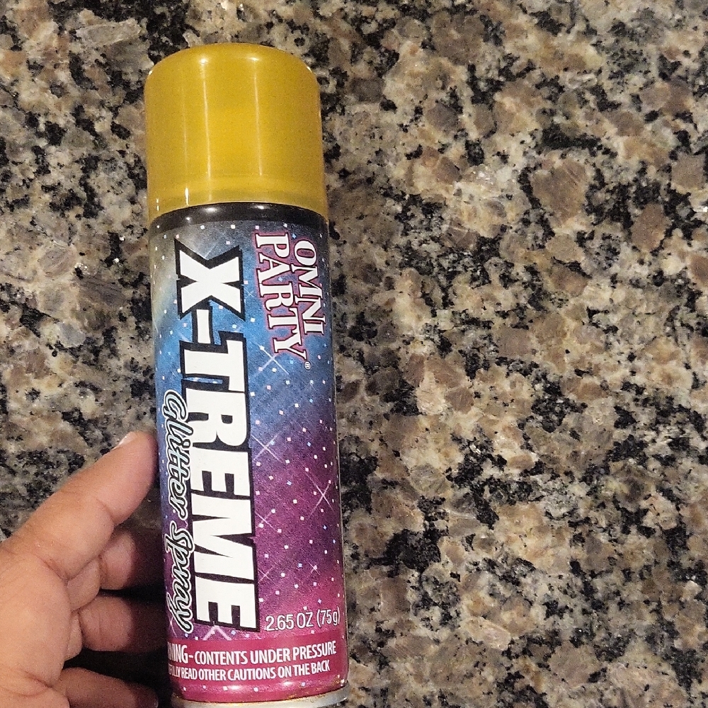 X-Treme Glitter Spray Gold tone new 2.65 oz